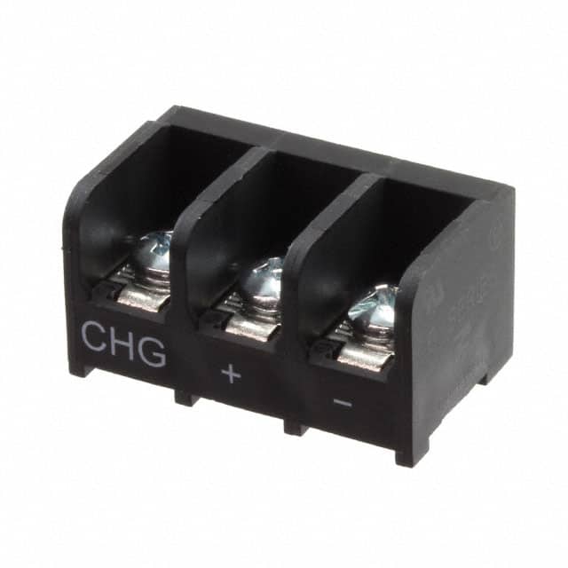 7-1437651-0 CONN BARRIER STRIP 3CIRC 0.375"