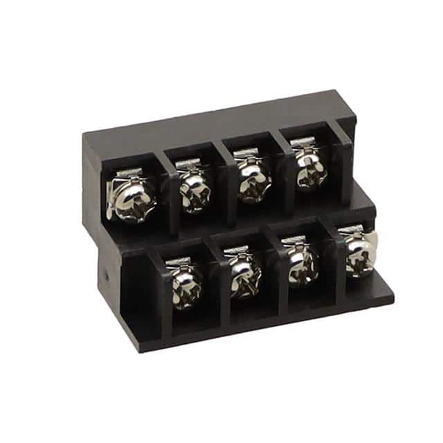 YK66C0803000G BARRIER TERMINAL BLOCKS 2X4, 8PO