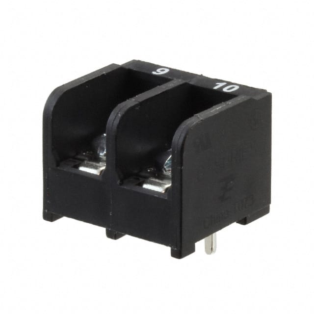 5-1546686-2 CONN BARRIER STRIP 2CIRC 0.375"