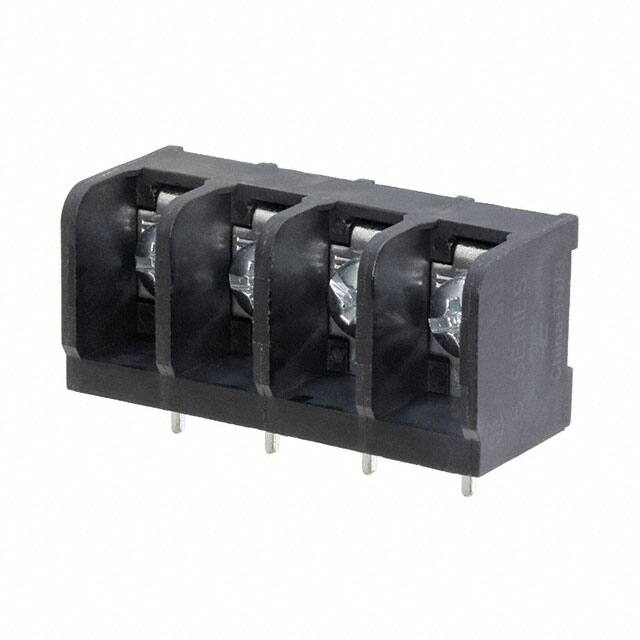6PCR-04-007 CONN BARRIER STRIP 4CIRC 0.375"