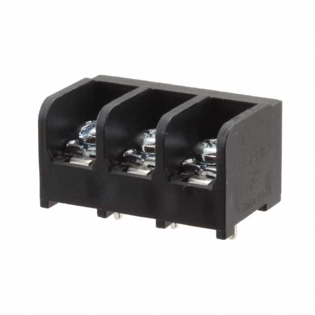 5-1546686-6 CONN BARRIER STRIP 3CIRC 0.375"
