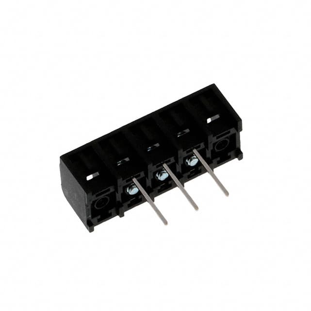 6WWV-03-006 CONN BARRIER STRIP 3CIRC 0.375"