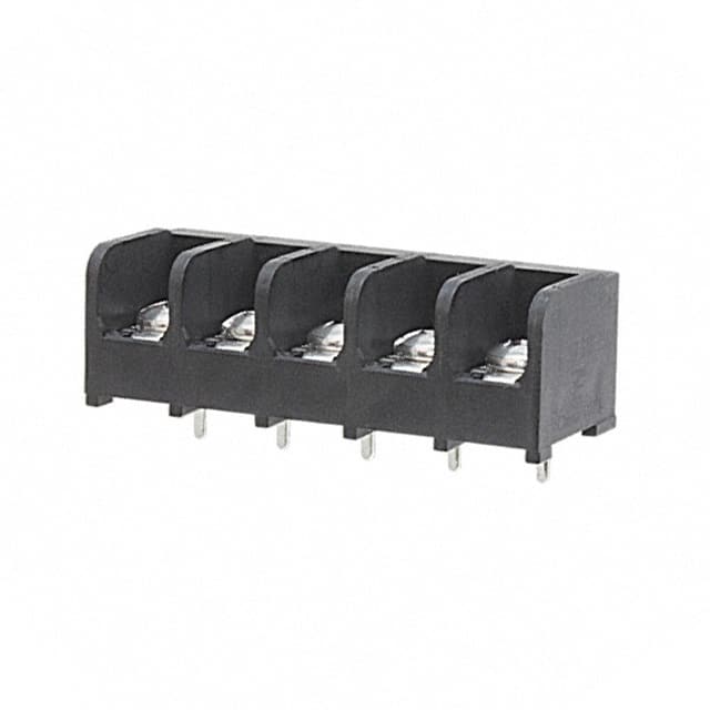 8-1437652-6 CONN BARRIER STRIP 5CIRC 0.375"