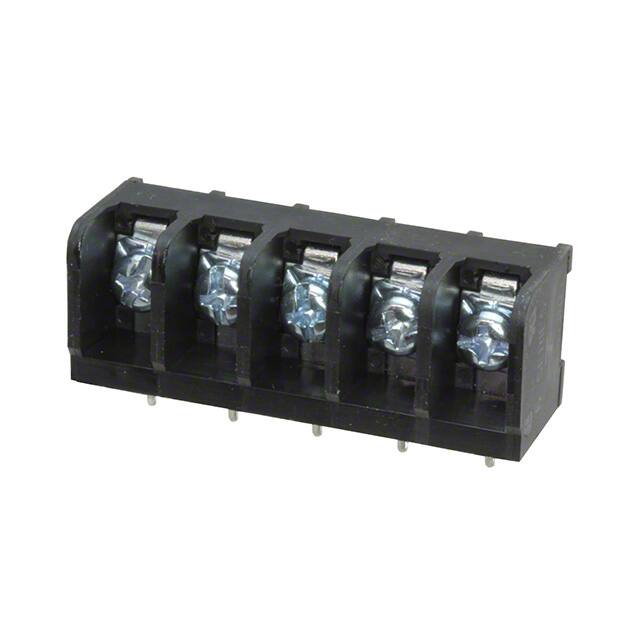 6PCR-05-006 CONN BARRIER STRIP 5CIRC 0.375"