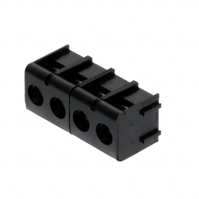 1546833-4 CONN BARRIER STRIP 4CIRC 0.375"