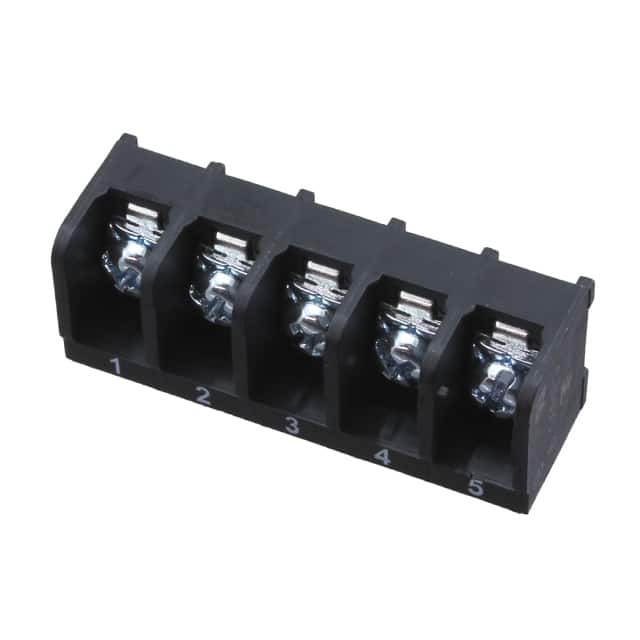 6PCV-05-1267 CONN BARRIER STRIP 5CIRC 0.375"