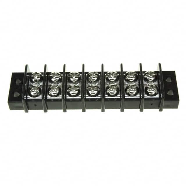 1546306-7 CONN BARRIER STRIP 7CIRC 0.374"