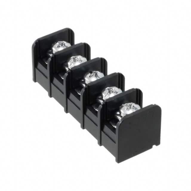 NC6-P108-05 CONN BARRIER STRIP 5CIRC 0.375"