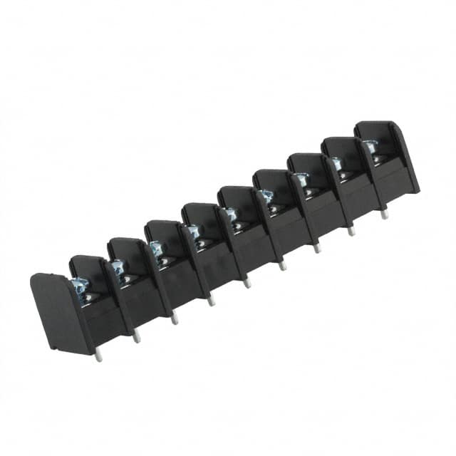 NC6-P107-09 CONN BARRIER STRIP 9CIRC 0.375"