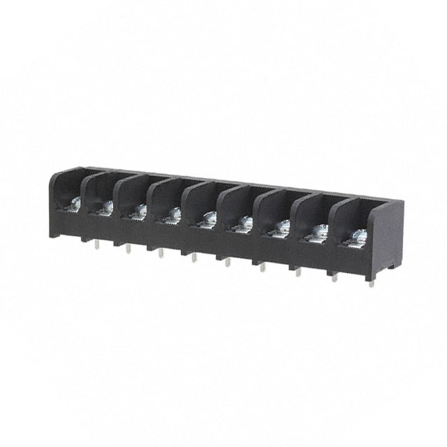 6PCV-09-007 CONN BARRIER STRIP 9CIRC 0.375"