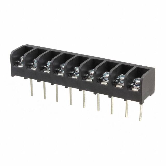 2-796608-1 CONN BARRIER STRIP 9CIRC 0.375"