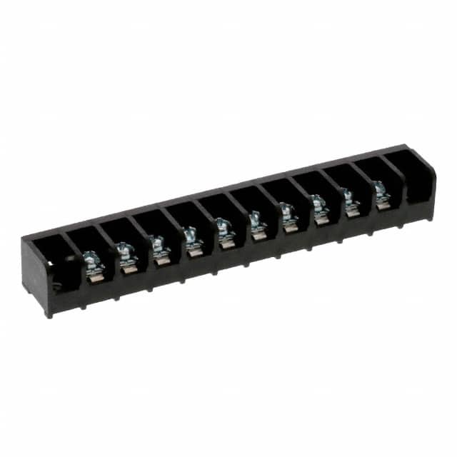 6PCR-10-008 CONN BARRIER STRP 10CIRC 0.375"