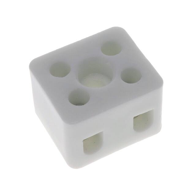 4002-B TERMINAL BLOCK; CERAMIC, 2 POLE