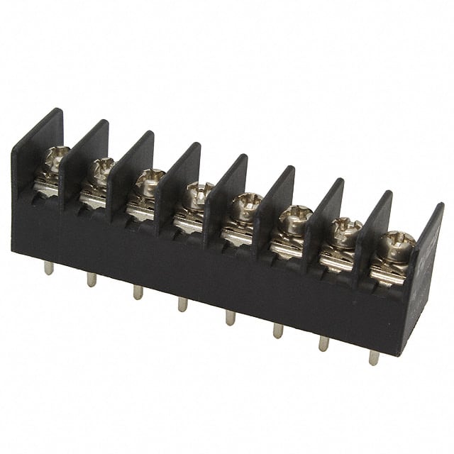 1546657-8 CONN BARRIER STRIP 8CIRC 0.25"