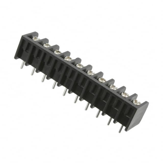 3PCV-10-006 CONN BARRIER STRIP 10CIRC 0.25"