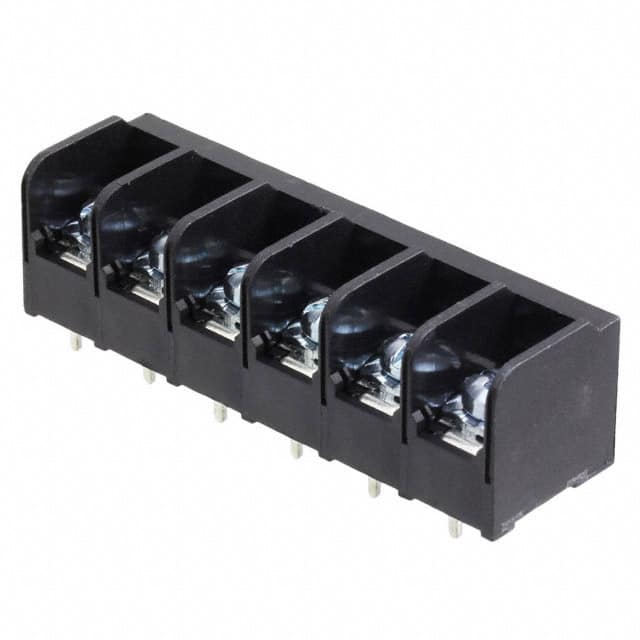 8DBL-06-006 CONN BARRIER STRIP 6CIRC 0.438"