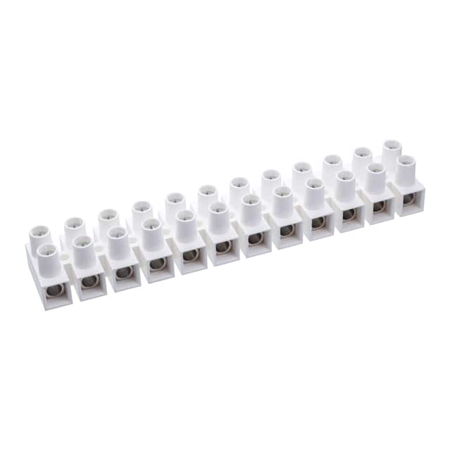 327-HDS/12 TERMINAL STRIP; SCRW; 12; 14-6 A