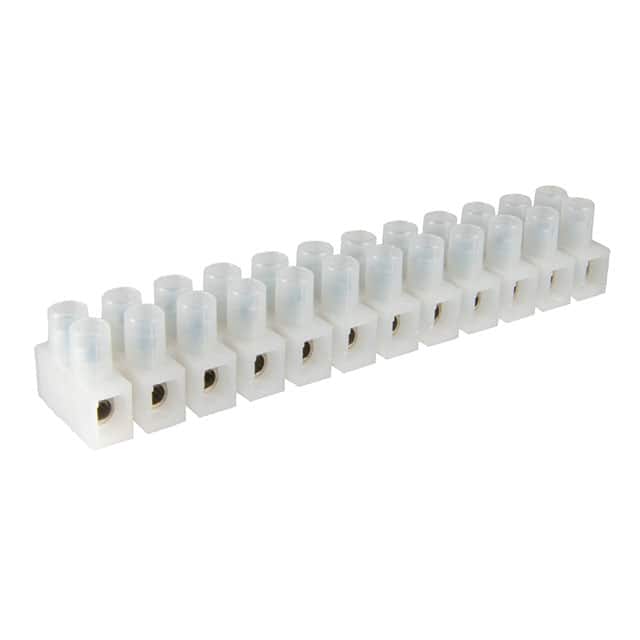 121312 CONN TERM STRIP 12POS SCREW