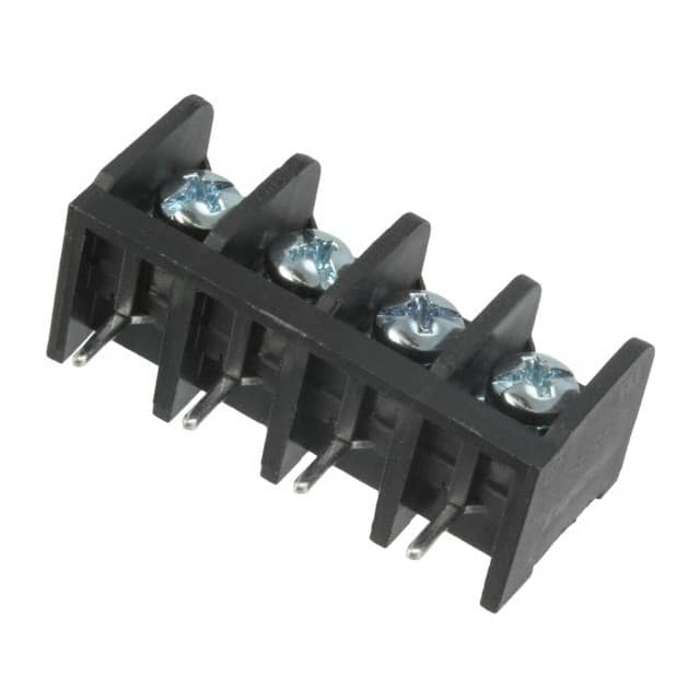6PCR-04-006 CONN BARRIER STRIP 4CIRC 0.375"