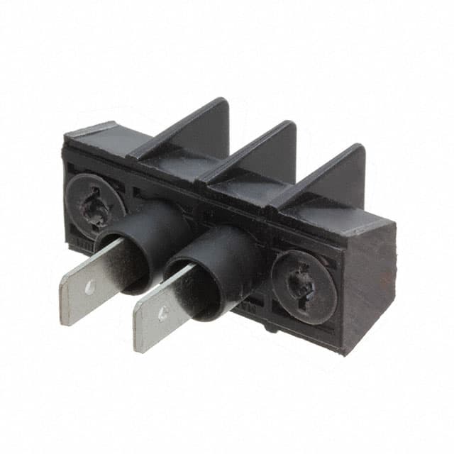 A219302 CONN BARRIER STRIP 2CIRC 0.375"