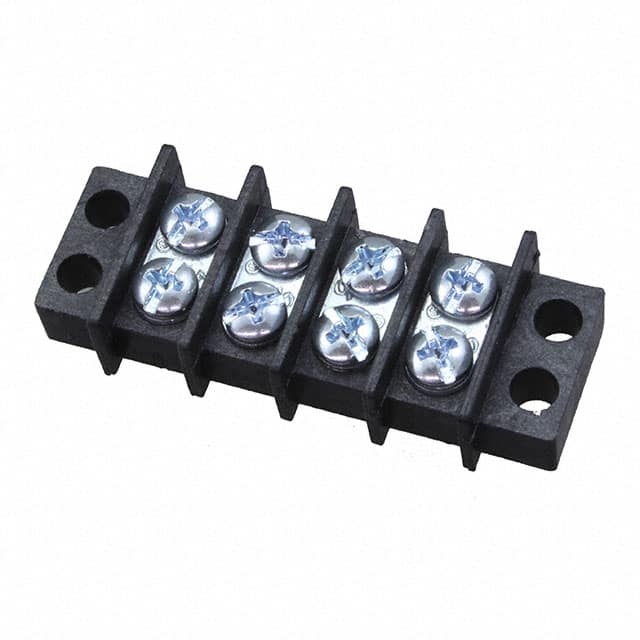 1504 CONN BARRIER STRIP 4CIRC 0.375"