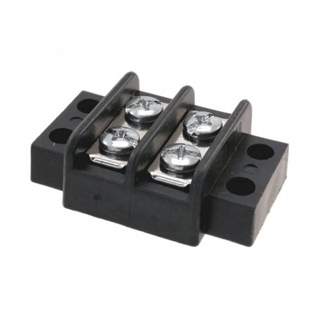 0387800102 CONN BARRIER STRIP 2CIRC 0.438"