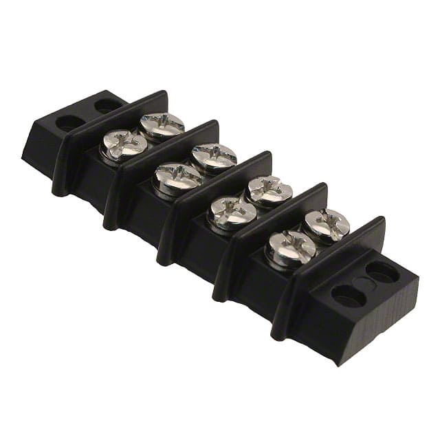 4-140 CONN BARRIER STRIP 4CIRC 0.375"