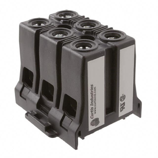 071023000 CONN BARRIER STRIP 3CIRC 0.629"