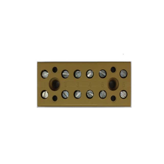 0625220000 CONN BARRIER STRIP 6CIRCUIT
