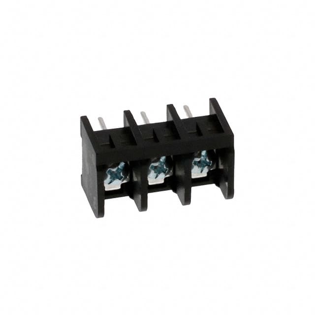 6PCV-03-007 CONN BARRIER STRIP 3CIRC 0.375"
