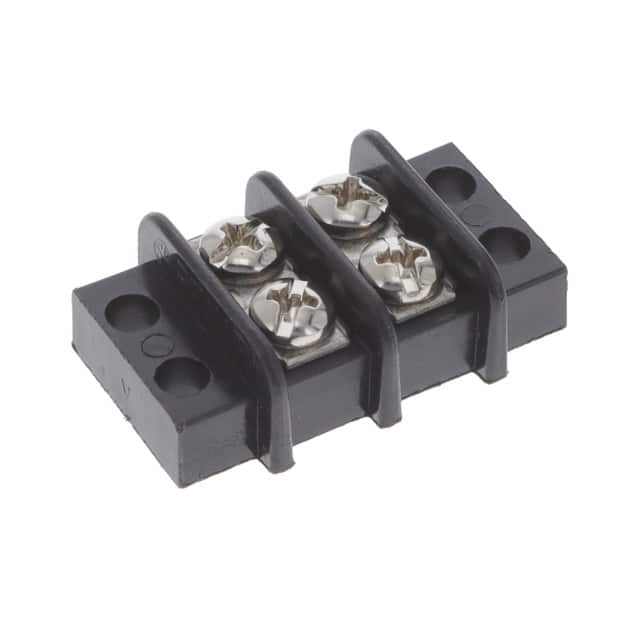 0387700202 CONN BARRIER STRIP 2CIRC 0.375"