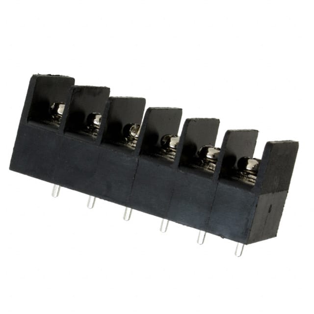 OSTYK21106030 CONN BARRIER STRIP 6CIRC 0.25"