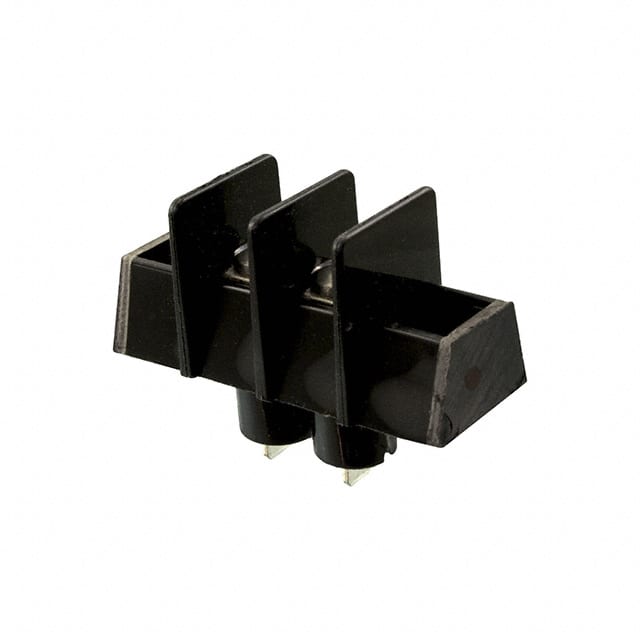 A210302 CONN BARRIER STRIP 2CIRC 0.375"