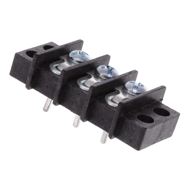 1503-Y CONN BARRIER STRIP 3CIRC 0.375"
