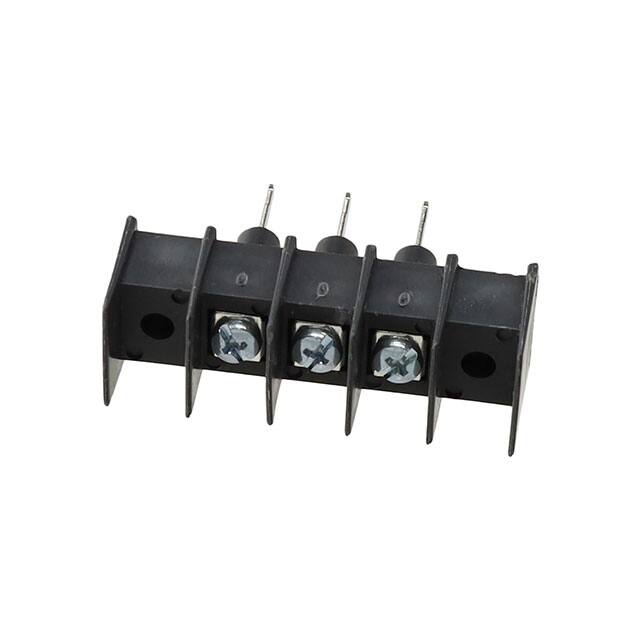 432200-03-0 CONN BARRIER STRIP 3CIRC 0.438"