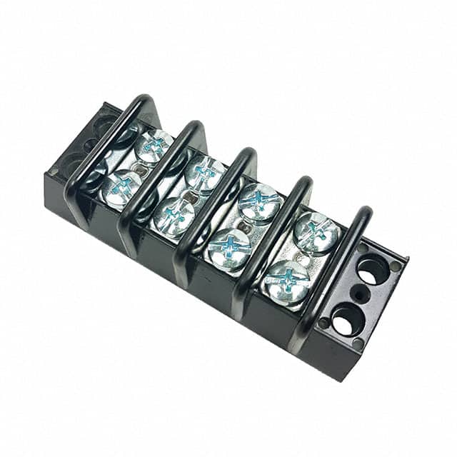 562010040 CONN BARRIER STRIP 4CIRC 0.563"