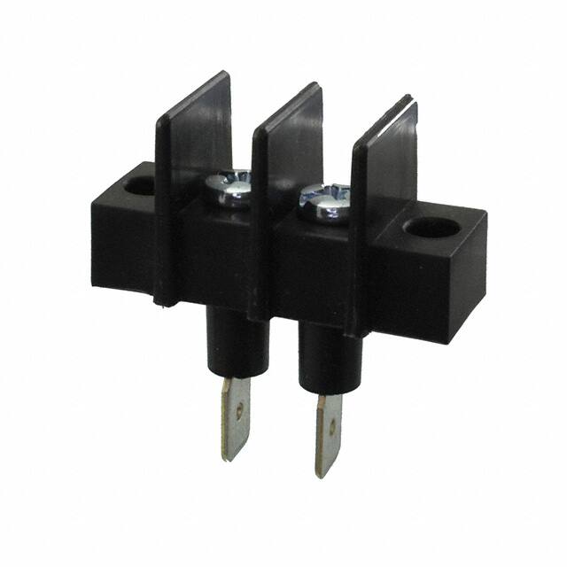 CFTQ-2 CONN BARRIER STRIP 2CIRC 0.375"