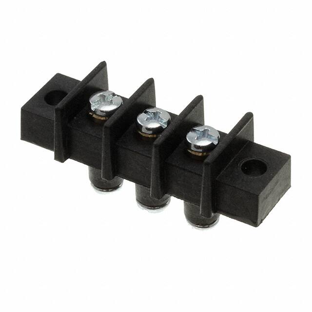 GFTSX-3 CONN BARRIER STRIP 3CIRC 0.438"
