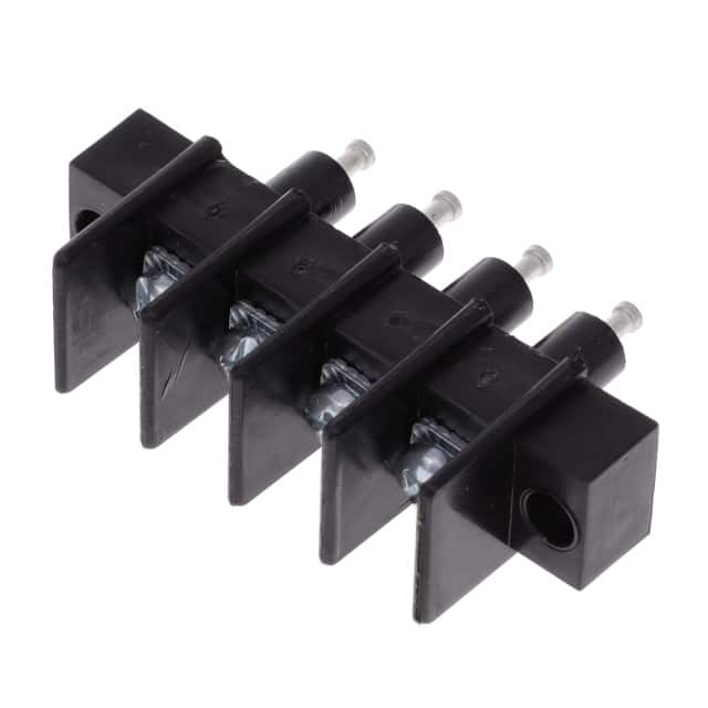 CFTW-4 CONN BARRIER STRIP 4CIRC 0.375"