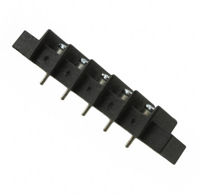 GBPX-5 CONN BARRIER STRIP 5CIRC 0.438"