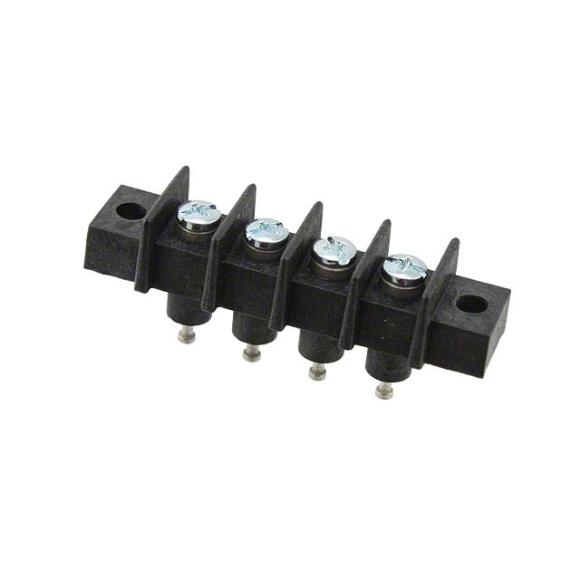 GFTX-4 CONN BARRIER STRIP 4CIRC 0.438"