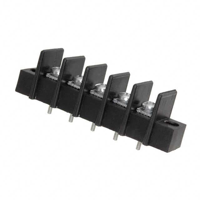 CBPW-5 CONN BARRIER STRIP 5CIRC 0.375"