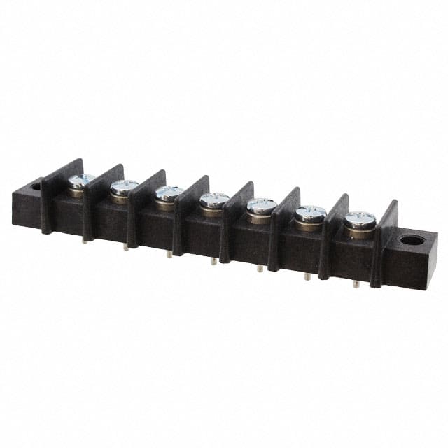 GBPX-7 CONN BARRIER STRIP 7CIRC 0.438"