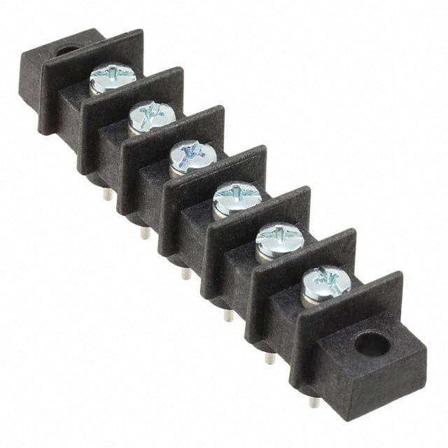 GFTPX-6 CONN BARRIER STRIP 6CIRC 0.438"