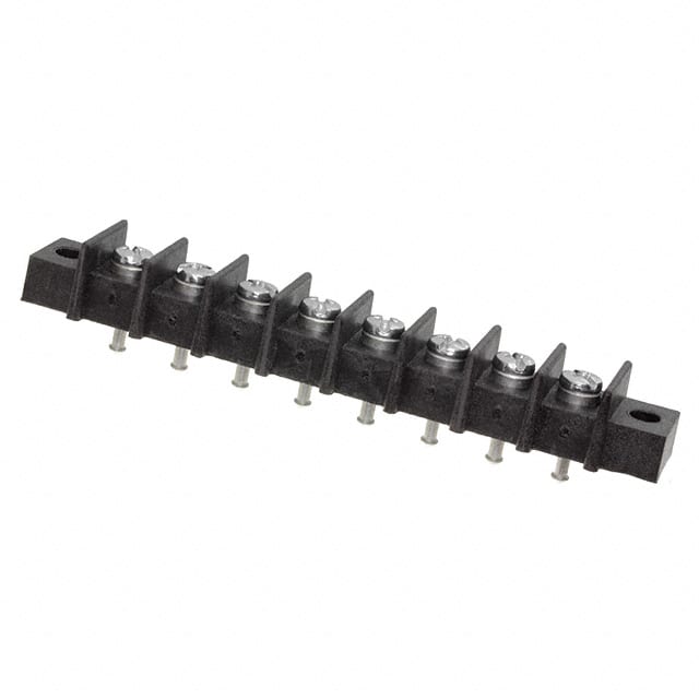 GBFTX-8 CONN BARRIER STRIP 8CIRC 0.438"