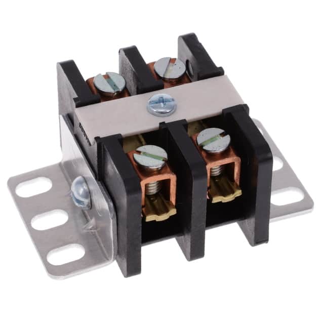 H-2 CONN BARRIER STRIP 2CIRC 0.652"