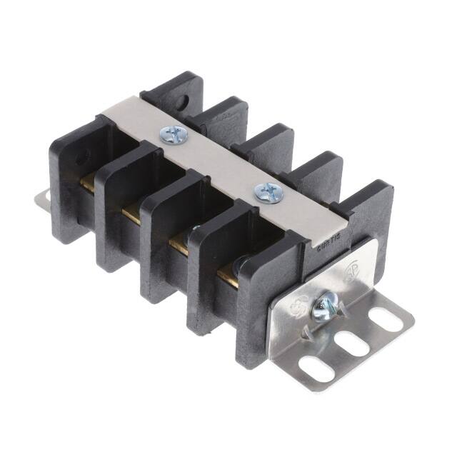 BT-4 CONN BARRIER STRIP 4CIRC 0.652"
