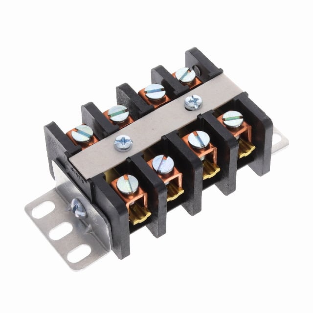 H-4 CONN BARRIER STRIP 4CIRC 0.652"