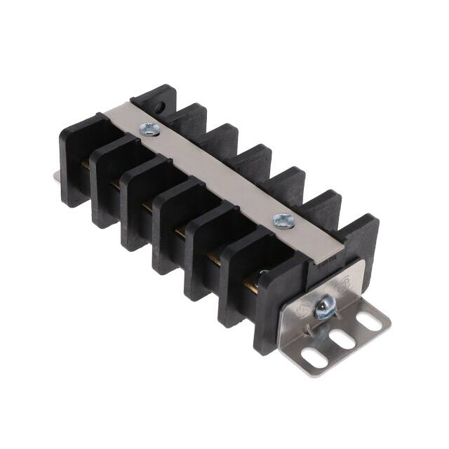 BT-6 CONN BARRIER STRIP 6CIRC 0.652"