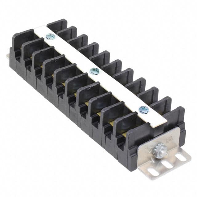 CDM-10 CONN BARRIER STRP 10CIRC 0.546"